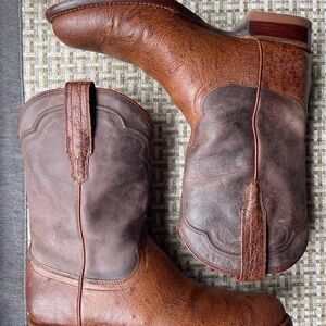 Tecovas: The Wade, Smooth Ostrich - Men’s 8.5D